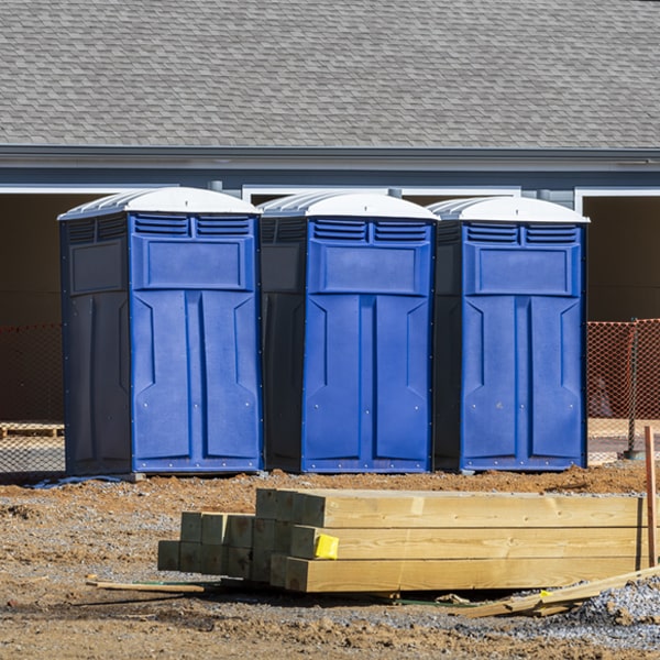 do you offer hand sanitizer dispensers inside the portable toilets in Reading